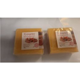 Turmeric Plant Essential Oil Soap (Option: 2pcs)